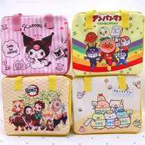 Insulated Bag Cartoon Corner Bio Lunch Box Bag Ghost edge student Lunch Bag Multi Functional Big Capacity Picnic Bag