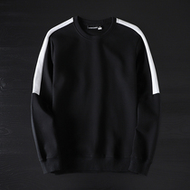 Foreign trade tail single mens space cotton clothes round collar pullover European and American Tide brand export original single cut sports jacket