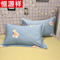 Hengyuanxiang Xinjiang Cotton Scrub Pillow Thickened Scrub Single Student Dormitory Pair 48x74cm