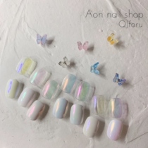 QJforu Imported Person Fish Polar Light Pink Light Bulb Magic Mirror Powder Mirror Flour Sunglasses Powder Super Bright Ultrafine Laser Powder