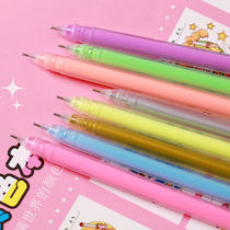 Super Capacity Fluorescent Medium Pen DIY Color Photo Album Pen 9 Color Suit Candy Fruit Color Water Chalk High Light Powder Color Pen