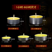 Remember the Buddha art butter lamp 1 8 hours 100 long light Buddhism lamp Bodhi candle gift Buddha supplies Lotus