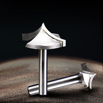 6mm sharp-mouth knife woodworking milling cutter carving knife slotting r knife inner r woodworking knife engraving machine tool Chamfering knife