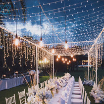 2023 Wedding Celebration Props Son Tie Wedding Love Dison Light Bulb Dragon Bead Pendant Lamp Industrial Wind Pendant Lamp Tungsten Filament Lamp Hung Lamp