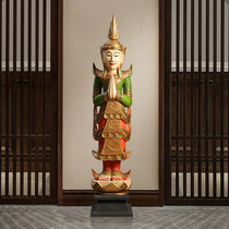 Exotic Thai Handicraft Southeast Asian Style Restaurant Yingbin Arrival Swinging Pieces Thai SPA Clubhouse Decorations