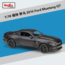 Gucci photo 1:18 Ford wild horse Ford Mustang sports car simulation alloy car model Toy swing piece