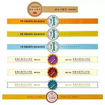 Baking packaging strip self-adhesive stickers handmade biscuit box cake label packaging box decoration seal stickers