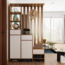 Entrance entrance cabinet Partition cabinet Entry shoe cabinet Nordic multi-function screen Living room foyer cabinet room hall cabinet Hanger