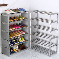 Shoe rack multi-layer simple household economic dust-proof assembly shoe cabinet storage door dormitory small shoe shelf special price