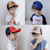 Childrens hat mens summer baseball cap girl sunhat baby duck tongue cap spring and autumn sunscreen sunnet hat tide