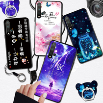 Huawei nova5 phone case SEA-AL10 soft glue nov5pro cartoon nove5 literary noav5pr0 creative nova5por couple Huawei no