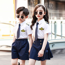 Kindergarten Garden Clothes Summer Set New 2021 Primary and Secondary School Games Childrens Performance Class Uniform School Uniform