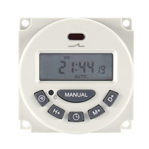 220 - 240V AC 12V DC Timer Switch with UL listed Relay insi