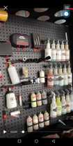 Car Beauty Shop Tool rack polishing machine hanging rack polished disc hanging plate spray pot towel hanging rack brush hanging rack