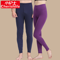 Little nurse warm pants mens modal autumn pants womens spring and autumn thin wear loose large size loose bottom pants