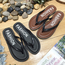 Fashion Korean version of cartoon non-slip flip-flops women wear students outside beach shoes net Red Sea side flat flip-flops