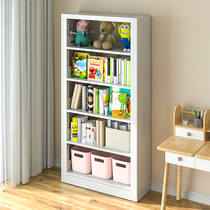 Household bookshelf bookcase storage on the ground floor of a multi-layer children's student simple book collection living room modern simple