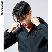 Sweat clothing mens explosive sweat suit running fitness sweating sweating clothing Sports explosion sweat weight reduction body clothing spring and summer