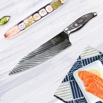 Shun ten-day knife Japanese ten-day knife Damascus steel kitchen knife chef knife VG2 VG10 dual-core steel NDC0706