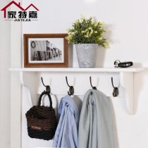 Hanger wall-mounted bedroom wall coat rack multifunctional porch rack creative wall door clothes adhesive hook