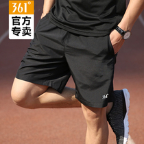 361 sports shorts men quick-dry five-point pants fitness leisure loose 361 summer running breathable thin pants men