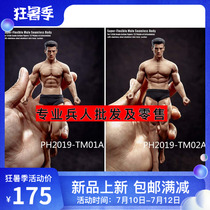 PHICEN TBLeague 1 12 pack Rubber Muscle Male Body (with head carving)TM01A TM02A Spot