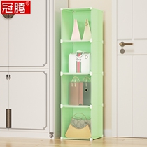 Special bag cabinet bedroom rack Net red wardrobe hanging bag floor storage artifact bag storage cabinet