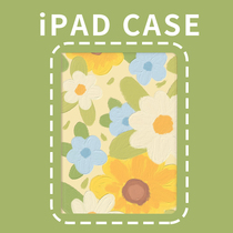 Suitable for Apple iPad2021 protective air4 air4 new pro11 inch with pen slot ipad8 Generation mini5 transparent 7 flat trifold shell 2019 full package 10 2