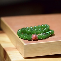 (Support re-inspection) Xishi Xinjiang Hetian Yuzhen product Jasper necklace