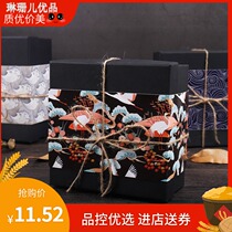 Chinese ancient style trend gift box ins wind packaging box snack box gift gift Chinese national tide birthday