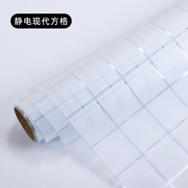 Transparent glass window glass sticker bathroom glass sticker kitchen sliding door transparent opaque frosted window paper