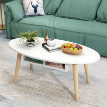 Coffee table Simple living room small apartment small coffee table Nordic tea table Simple multi-functional solid wood coffee table table Economical