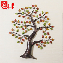 Eurostyle Retro Wall Decoration Wall Decoration Hanging Decoration Iron Art Futsal Tree Life Tree Hanging Wall Wall Wall-mounted Decoration Home Ornaments