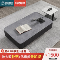Modern minimalist size family Living room Home Creative rectangular-style Tea Table Nordic Rock Board Tea Table TV Cabinet