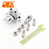Taiwan Auville ST-6 Pneumatic Automatic Sprinkler Head Long Round Mouth Spray Gun Paint Spray Gun Spray Nozzle