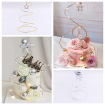 Netred 38 Goddess Festival Popular piece of golden ball cake decorated ball wishes tower creative crown plugin girl