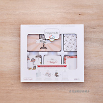 Special Project Life adventure 616 Fresh Log Card Set Album Decoration