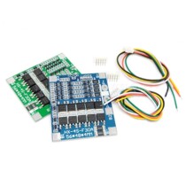  Four strings of 14 8V ternary lithium battery protection board with balanced four strings of 12 8V lithium iron phosphate protection board 30A