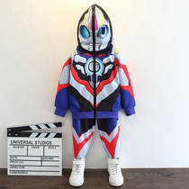 Altman clothes autumn and winter New Halloween childrens costumes cartoons plus velvet winter boys childrens clothing
