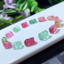 Bisoft Leopard Leopard Bracelet Woman 6 Mimi 8 7 gr Candy Rainbow Color Leather Chutcher Hand Strings of Caiwanfu Crystal 16501