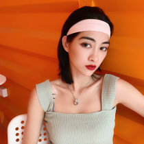 Sports hair belt headband men and women sweat-absorbing belt yoga headscarf non-slip basketball running fitness sweat belt protection