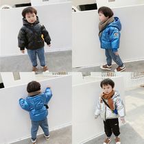 Boys winter down jacket 2019 new children white duck down jacket tide