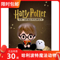 Limited POPMART Bubble Mater Harry Potter Magic World Animal Series Blind Box Toy Doll Doll