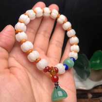 Pumpkin Jade Buddha beads Putuo Mountain marriage gift showerhead peace gift packaging