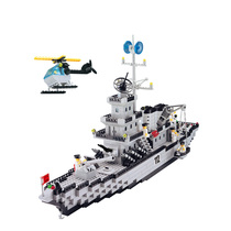 legao military aircraft carrier toys children assembled boys to insert warships 5 Primary School students gifts 6-7-8-12 years old