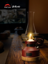 Autumn wildland Iman sound light Outdoor camping Home Courtyard Ambience Tent Camp Retro Casual Hand Horse Light