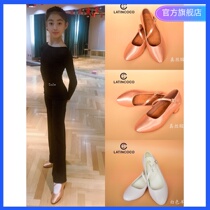 Cocoa era dance shoes high-end childrens modern shoes girls leather small white shoes modern shoes performance competition