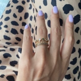 Spot Lhwindsor Windsor Jewelry Aurora японская изысканная черная зеленая каина три кольца