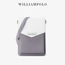 WILLampolo genuine leather mobile phone bag femto satchel with light advanced senses kit 2022 new wave mini small bag