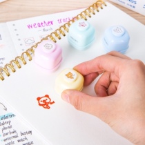 Telepower stationery 10 sealed cartoons cute seal childrens toy small seal handbook baby pattern with mud